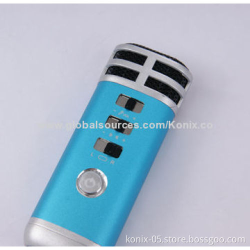 Hot selling k8 mini colorful pocket karaoke singing microphone for entertainment